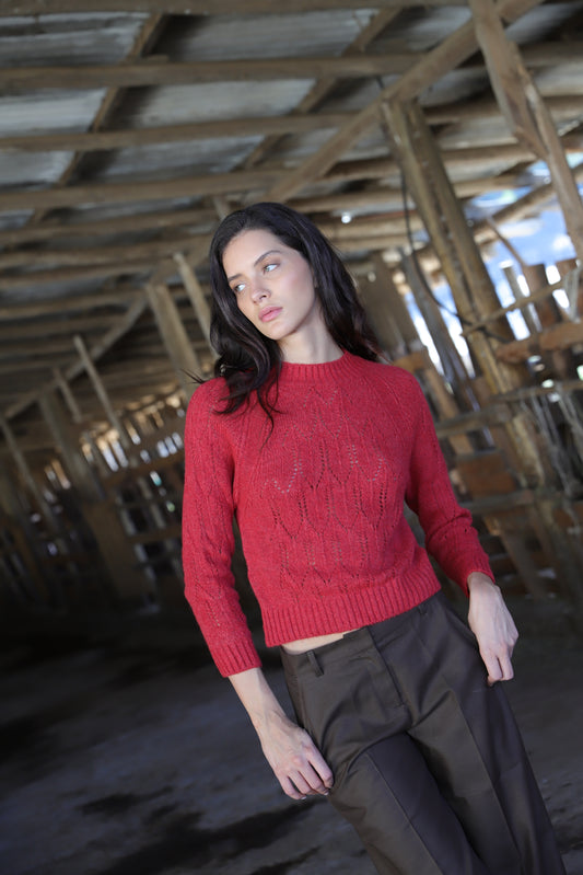 Sweater María Ladrillo