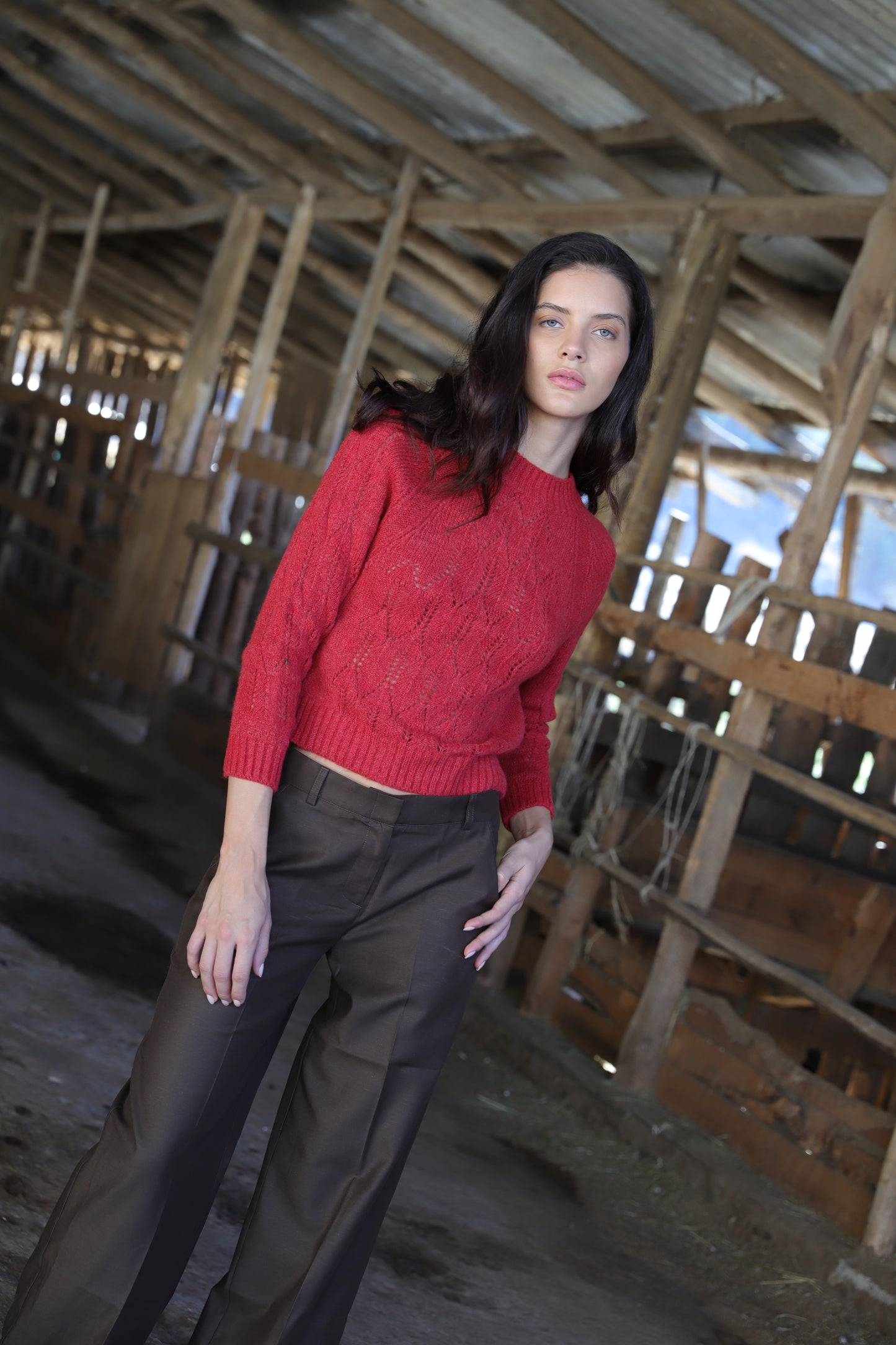 Sweater María Ladrillo