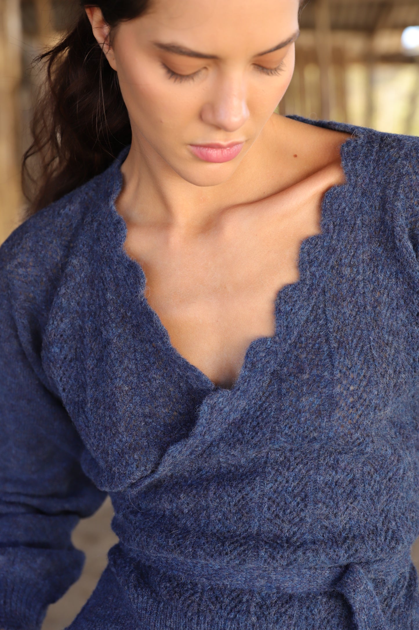 Cardigan Matilde Indigo
