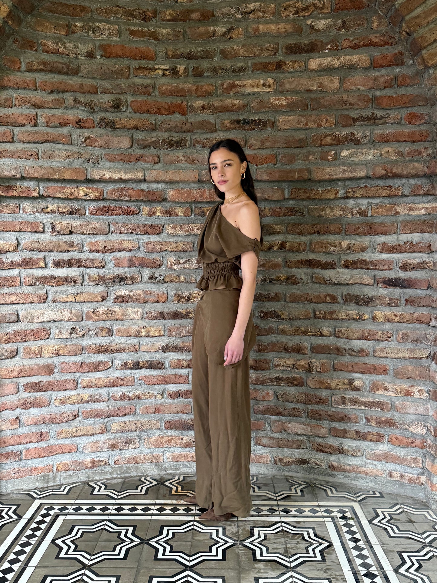Pre-Venta Blusa Lorenza Militar (Entrega 4/11)