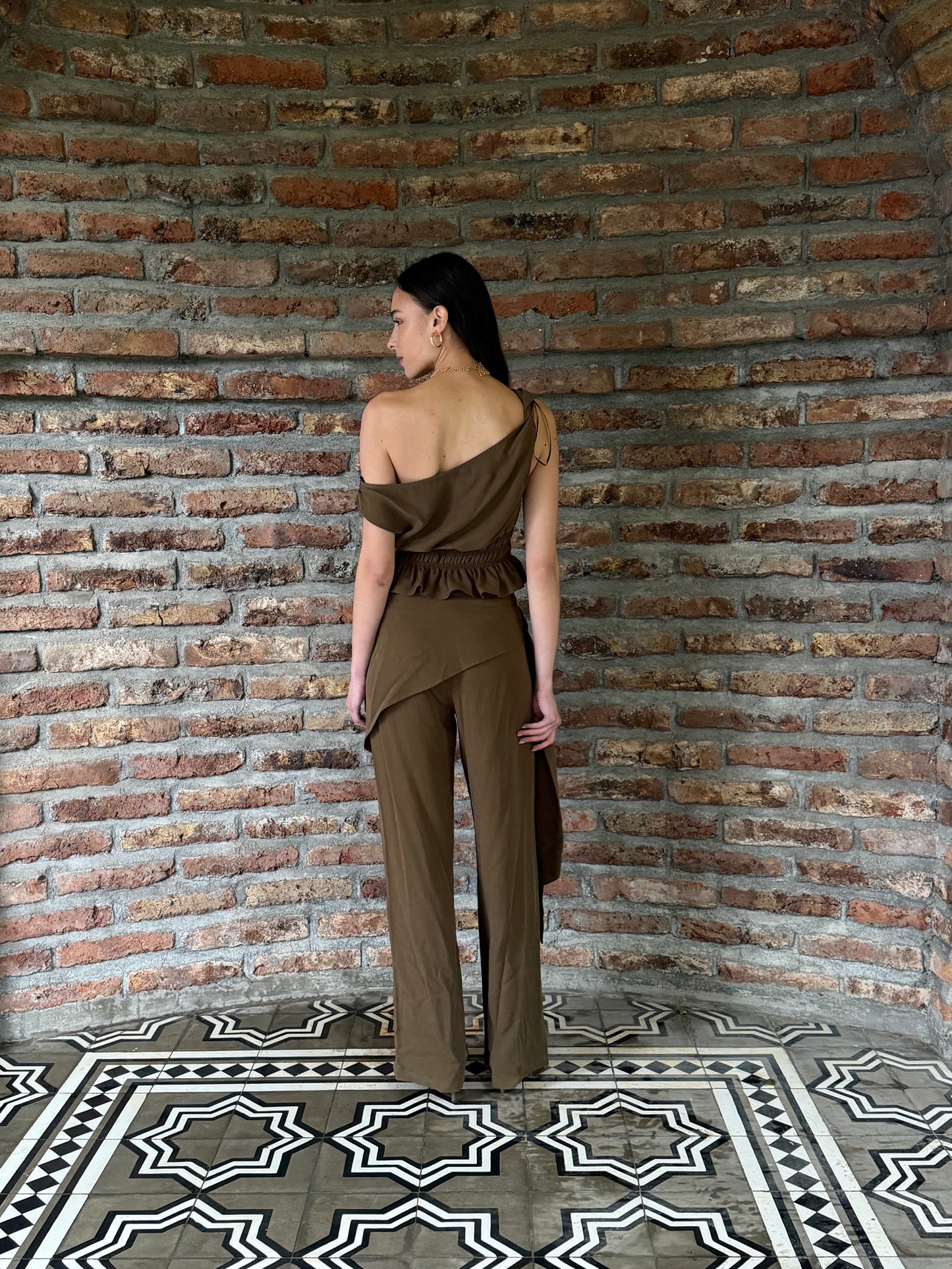 Pre-Venta Blusa Lorenza Militar (Entrega 4/11)