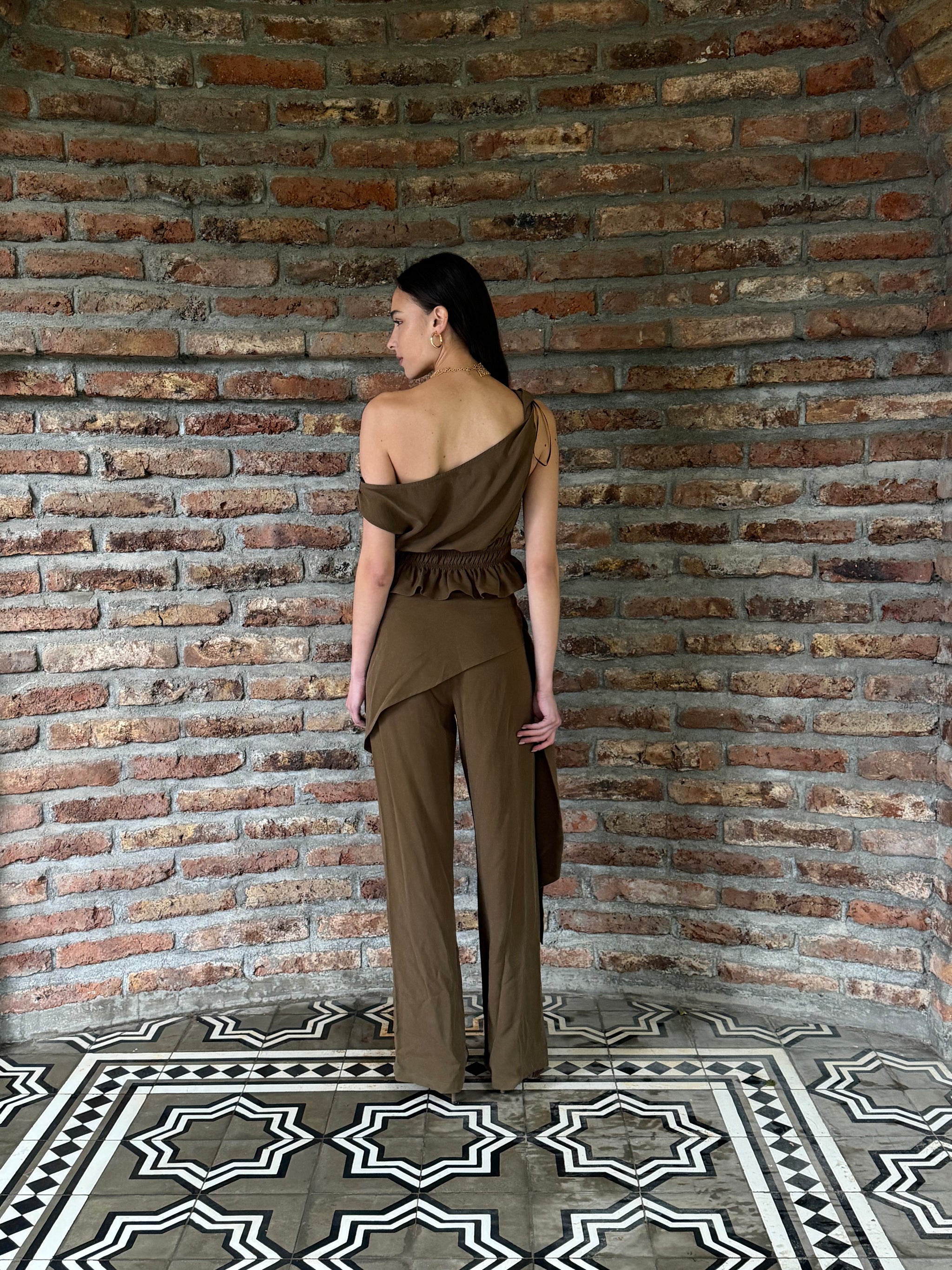 Pre-Venta Blusa Lorenza Militar (Entrega 4/11)