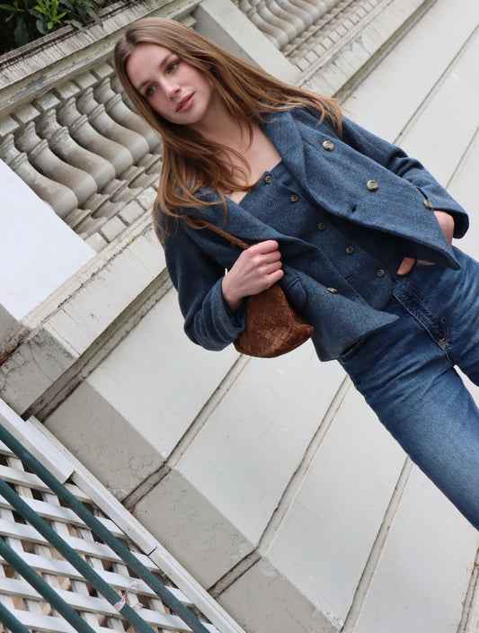 Blazer Cayetana Indigo