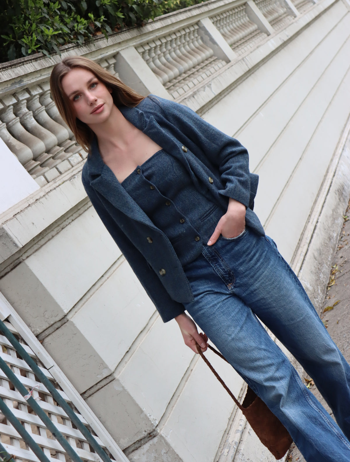 Vest Cayetana Indigo