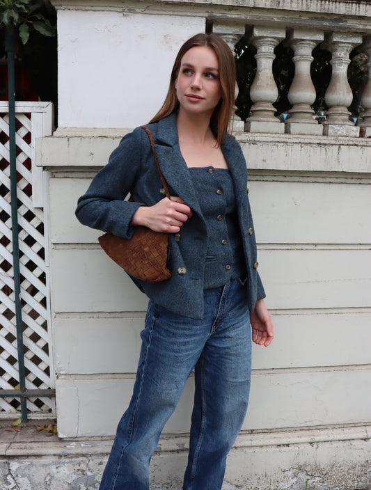 Blazer Cayetana Indigo