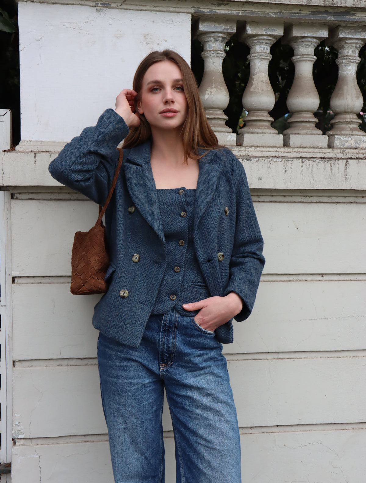 Vest Cayetana Indigo