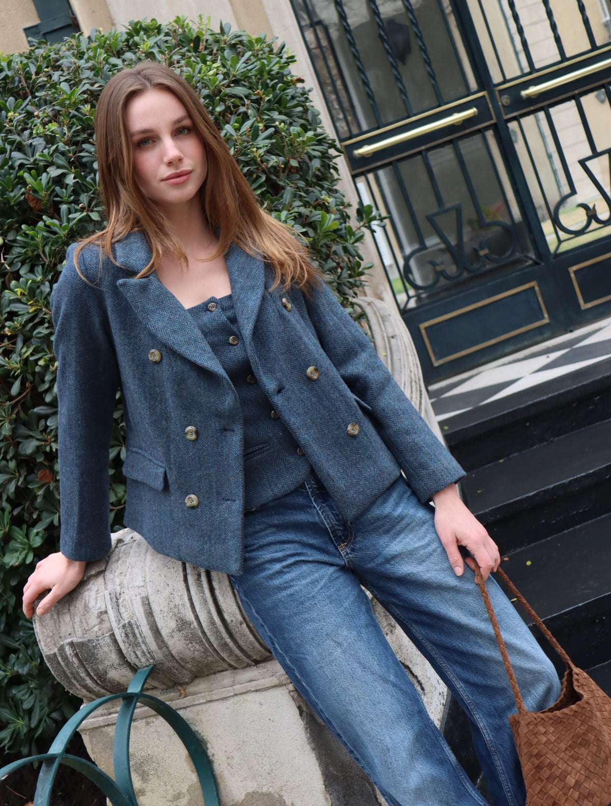 Vest Cayetana Indigo