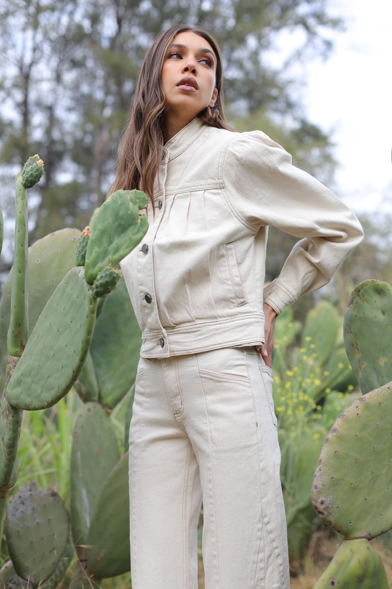 Chaqueta Lorea Cruda