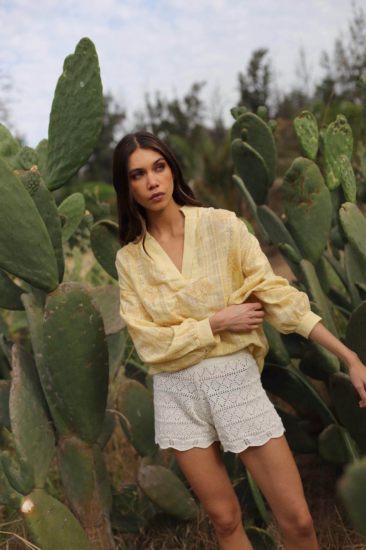 Blusa Isabel Amarilla