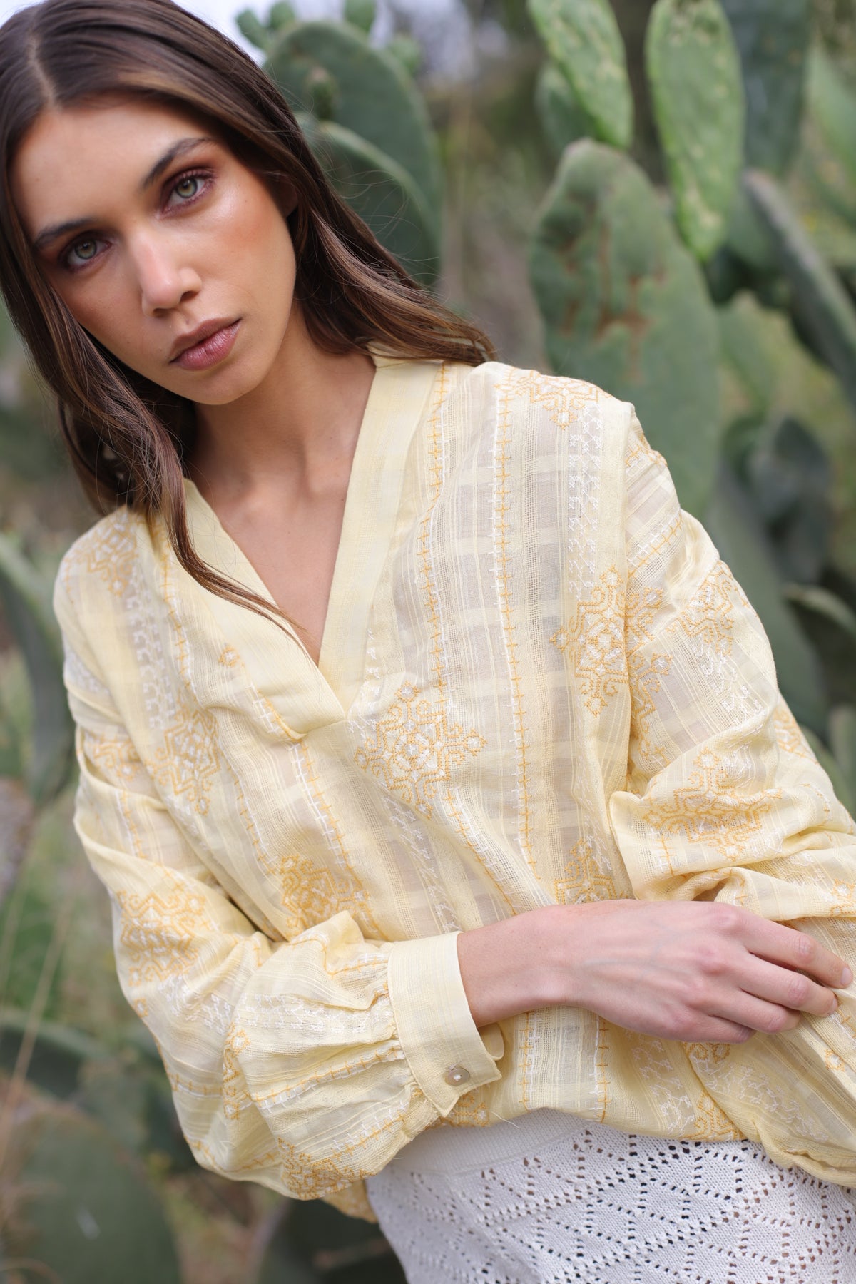 Blusa Isabel Amarilla