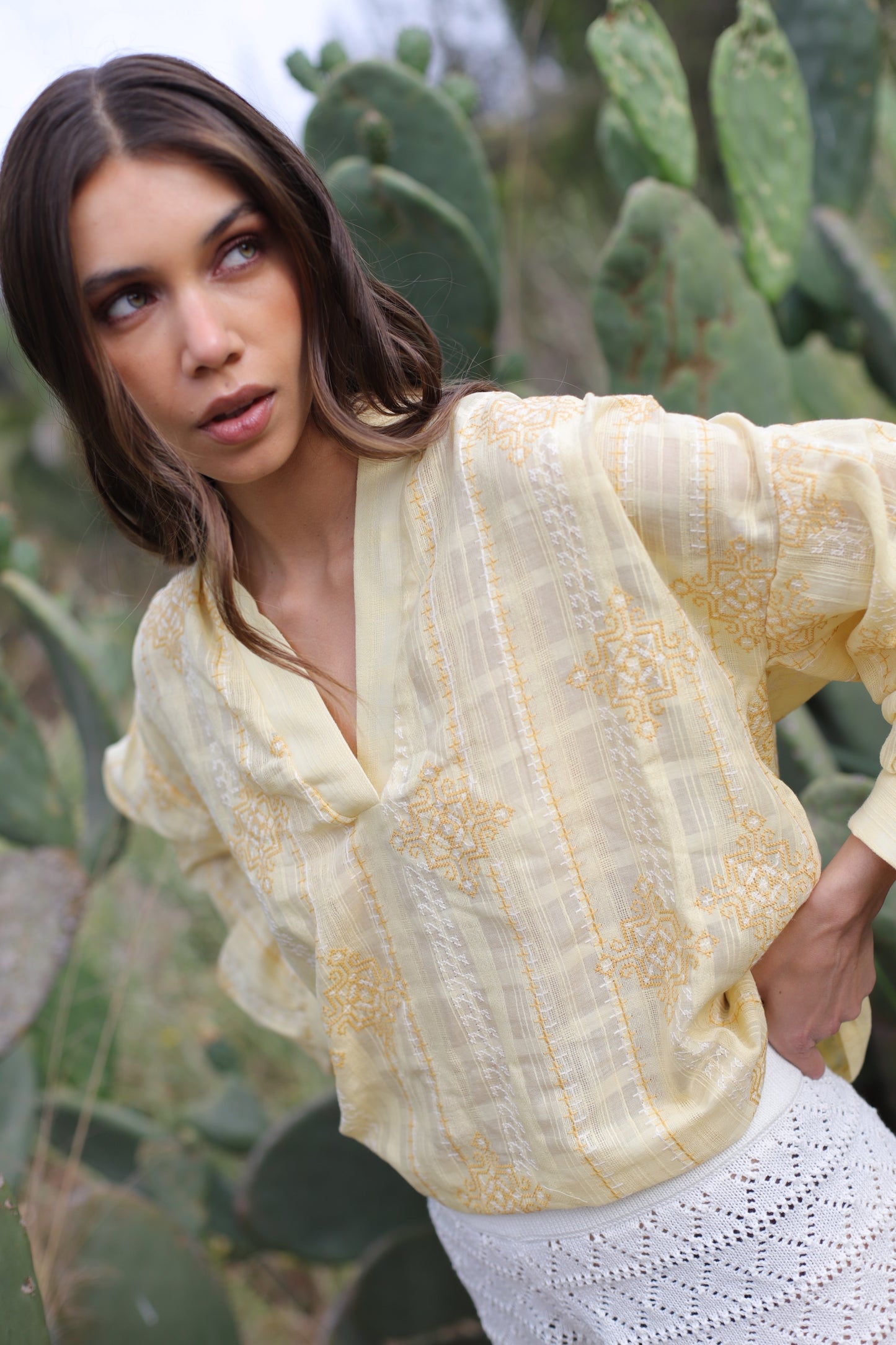 Blusa Isabel Amarilla