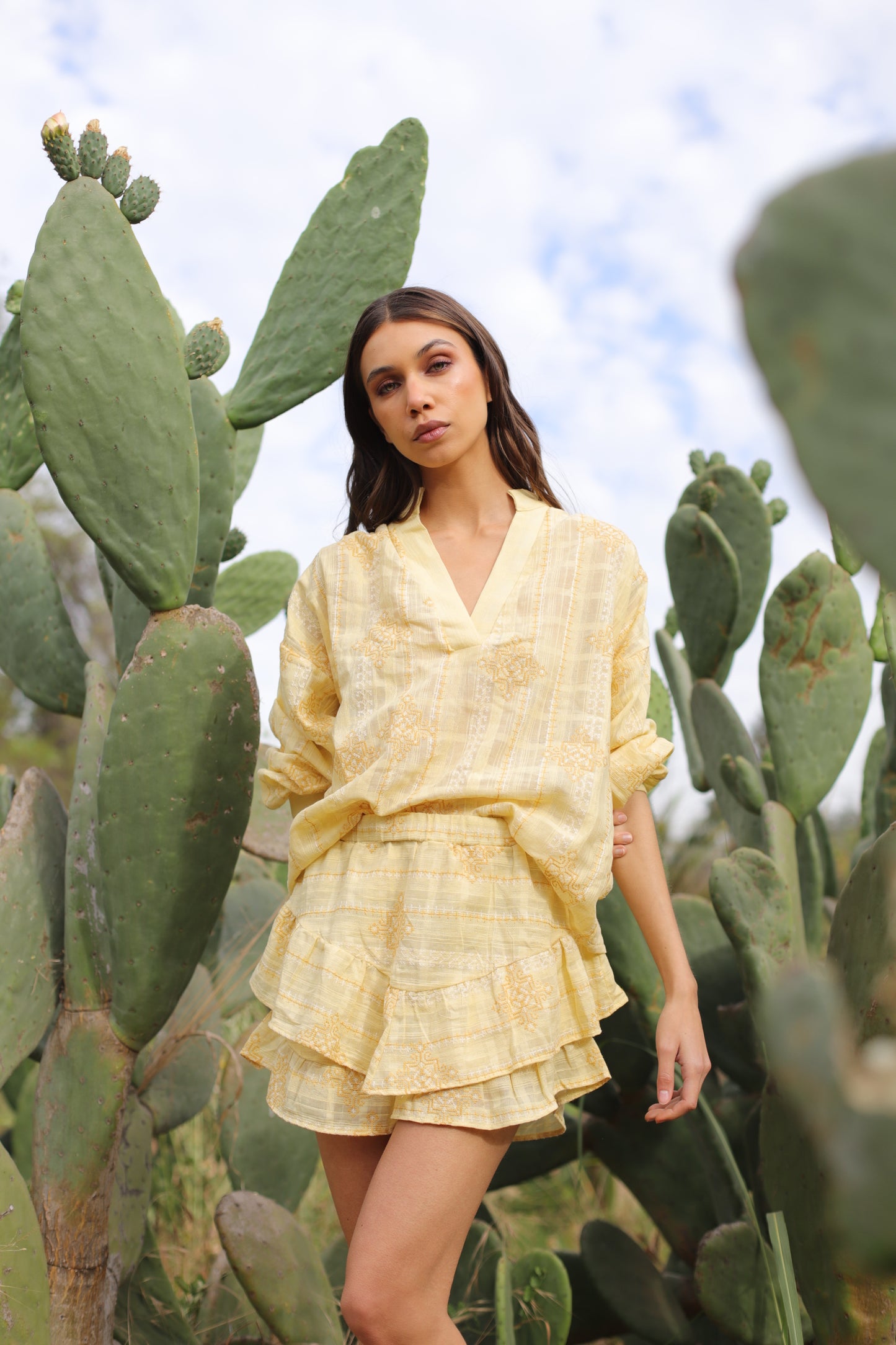 Blusa Isabel Amarilla