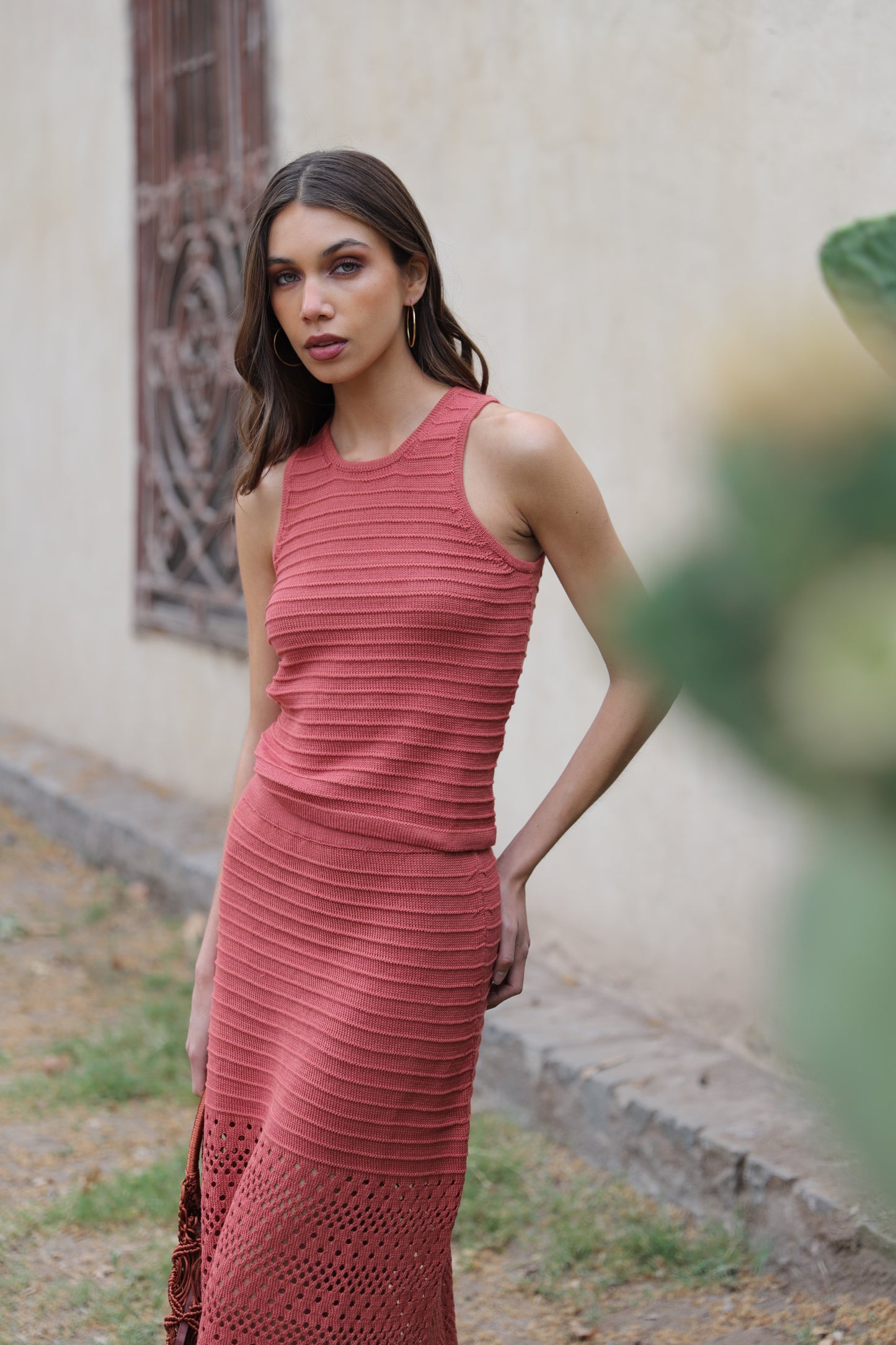 Blusa Paola Terracota