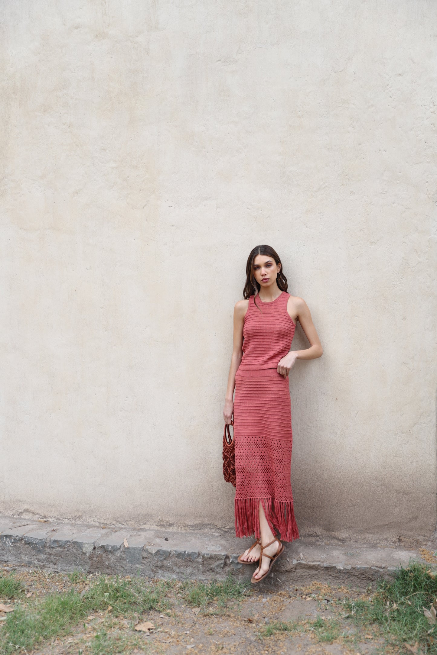 Blusa Paola Terracota