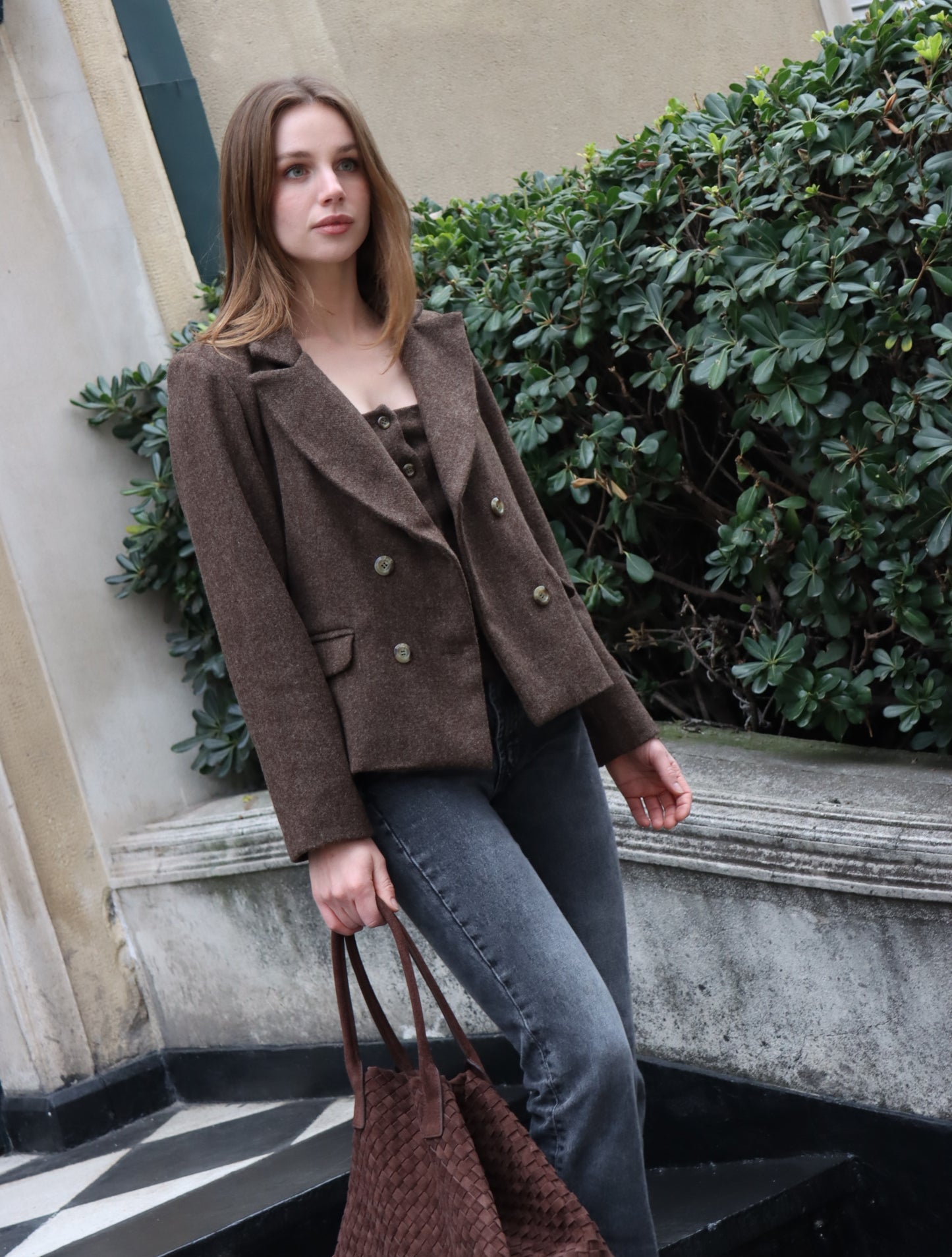 Blazer Cayetana Chocolate