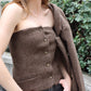 Vest Cayetana Chocolate