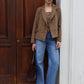 Vest Cayetana Camel
