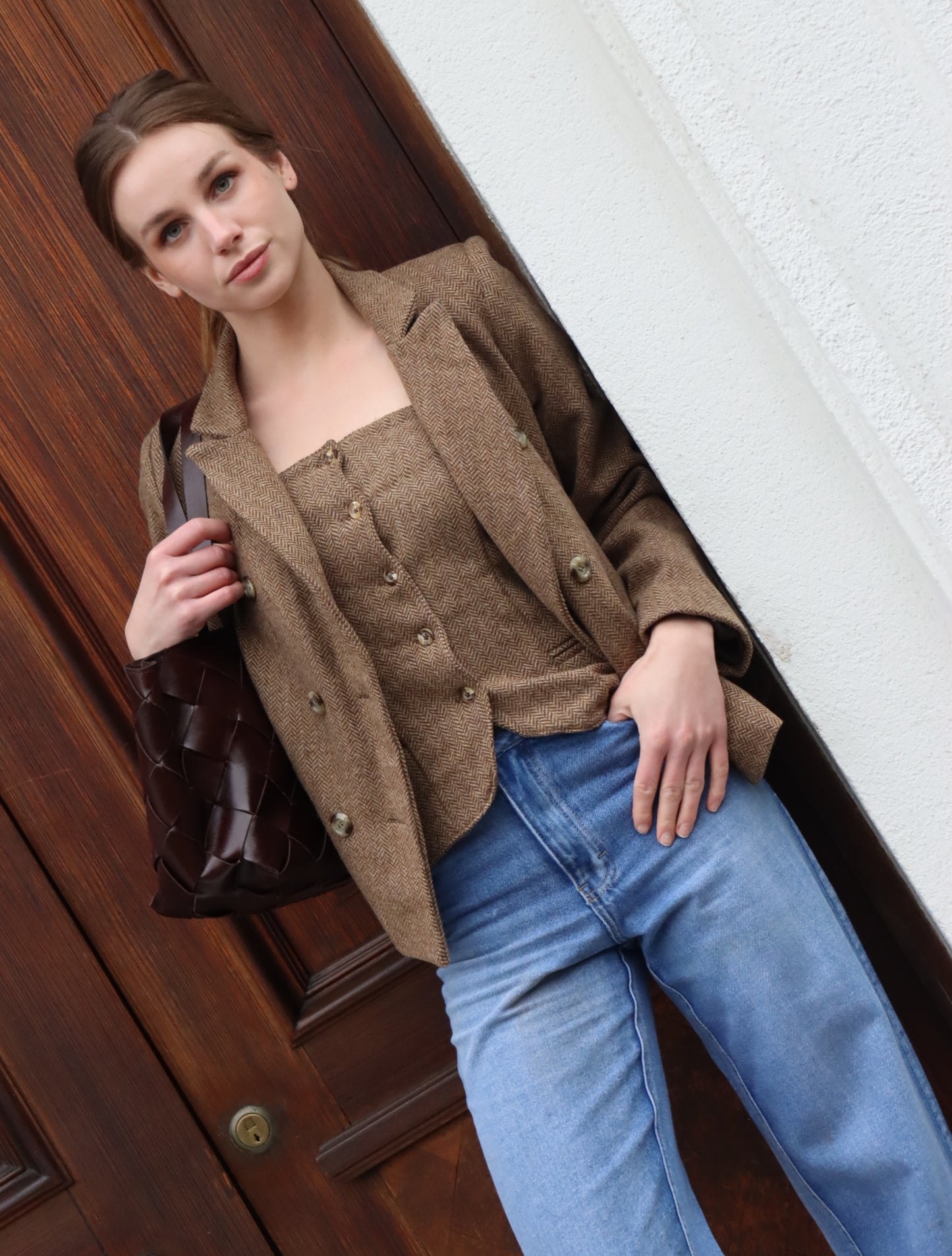 Blazer Cayetana Camel