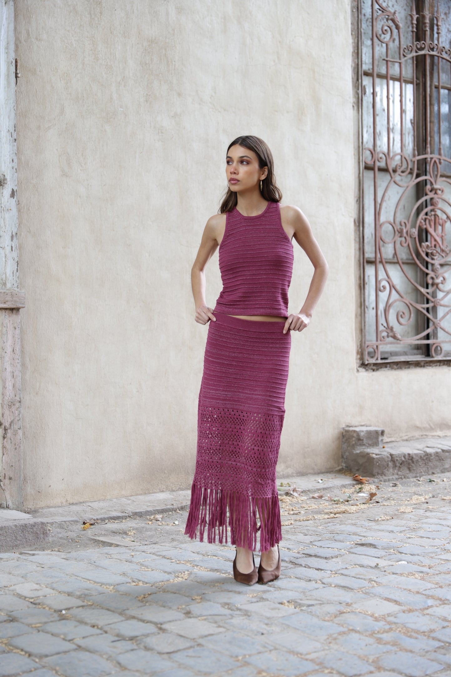 Blusa Paola Bugambilia