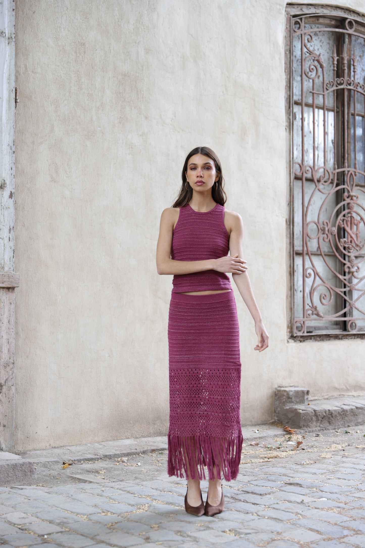 Blusa Paola Bugambilia