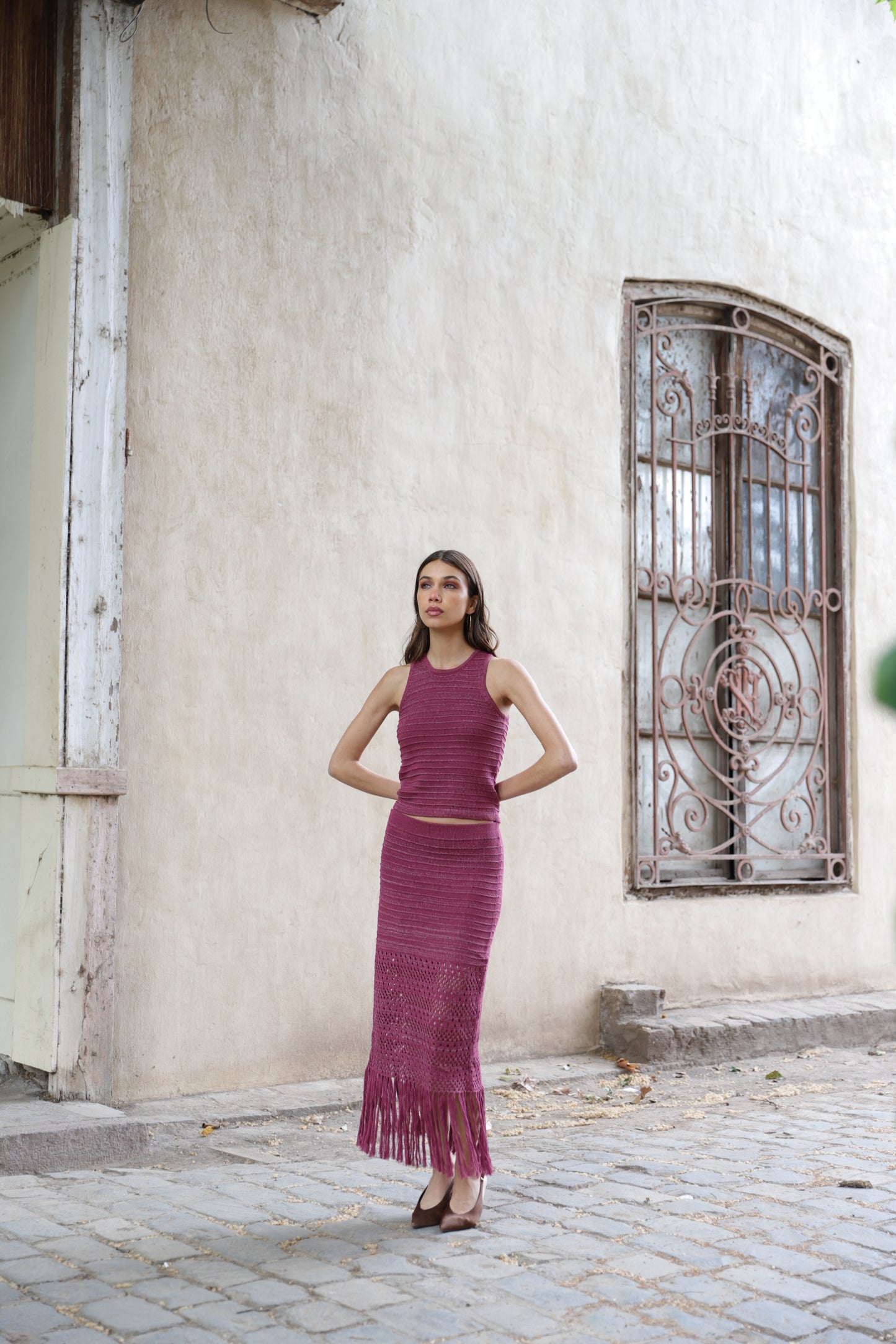 Blusa Paola Bugambilia