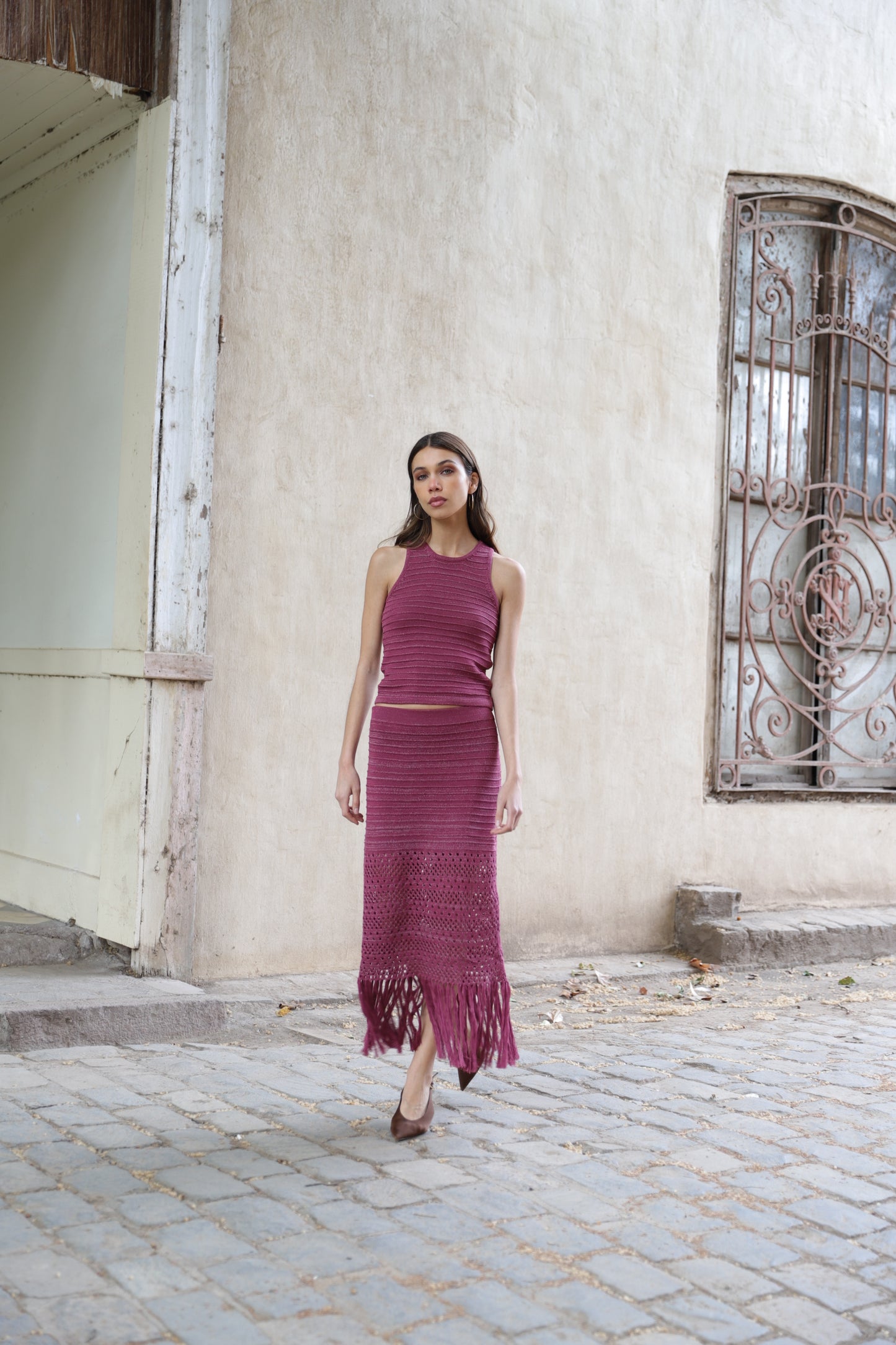 Blusa Paola Bugambilia