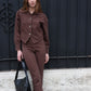 Chaqueta Denim Isabel Chocolate