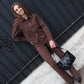 Chaqueta Denim Isabel Chocolate