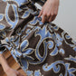 Vestido Helena Brown Flowers