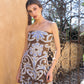 Vestido Dixie Brown Flowers