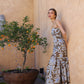 Vestido Dixie Brown Flowers