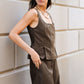 Blusa Elena Café