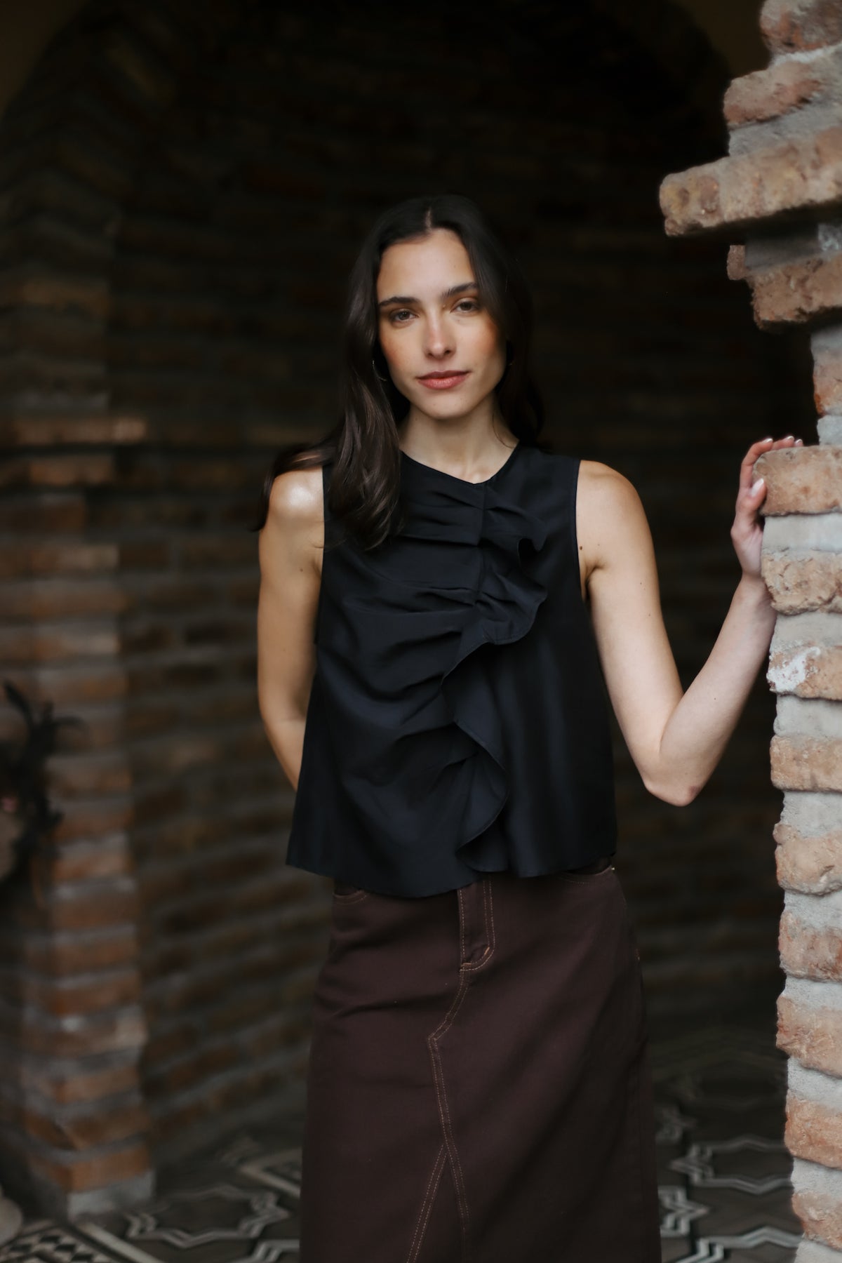 Blusa Aurora Negra