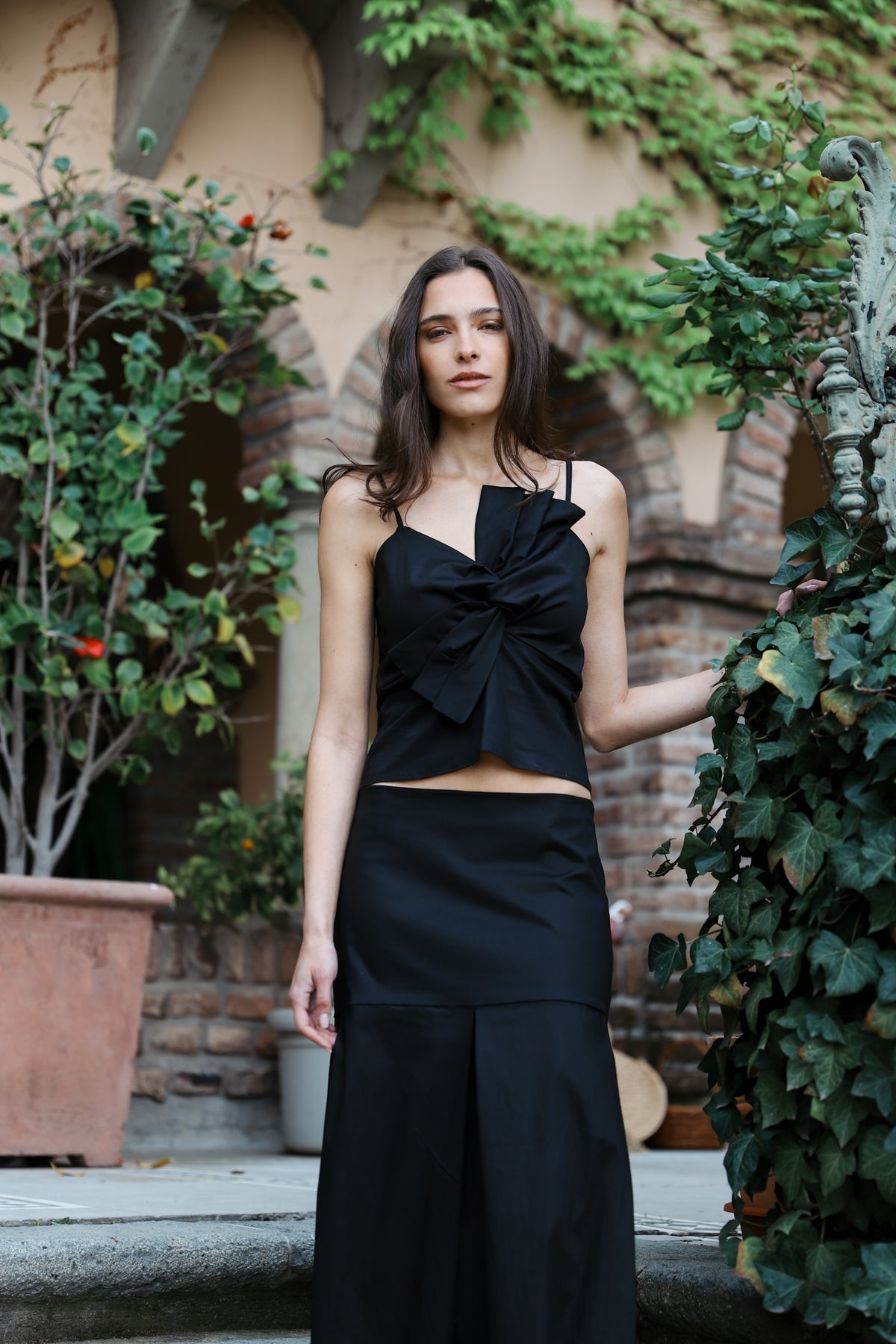 Blusa Magnolia Negro